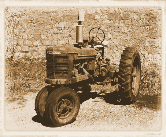 Old Farmall Tractor 2