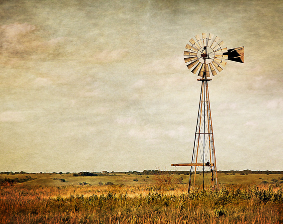 Prairie Windmill on Kelso Road-167