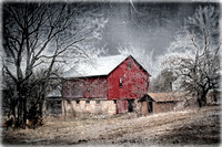 C's Barn in Snow