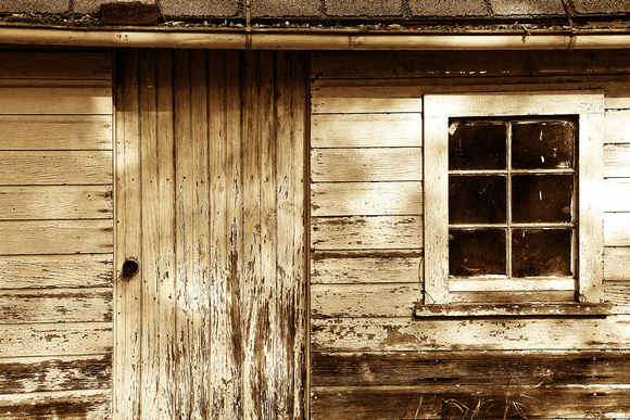 IMG_0878a Empty Shed in Sepia