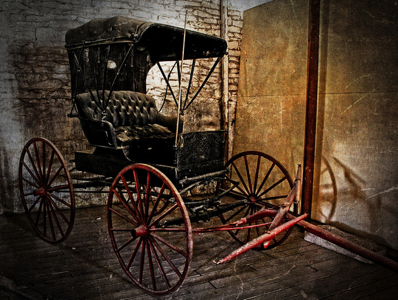 Buggy at the Z Bar Ranch