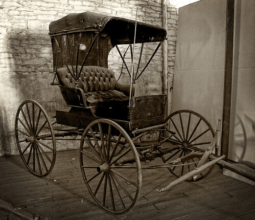 Buggy at the Z Bar Ranch