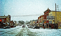 Snowy Day in Council Grove