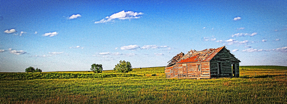 Abandoned Farm on Parkerville Road in Color Detail